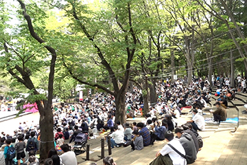 石神井公園野外ステージ（照姫まつり）