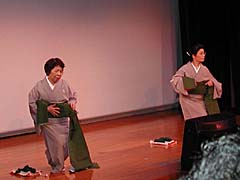 関町演芸大会「帯舞」