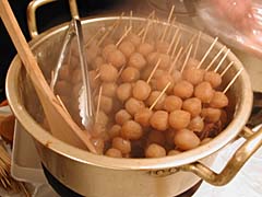 関・上石神井料飲組合のこんにゃく