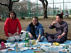 上石神井「沖寿し」三宝寺池お花見
