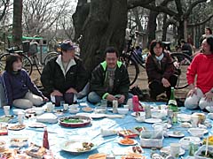 上石神井「沖寿し」三宝寺池お花見