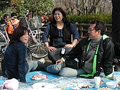 上石神井「沖寿し」三宝寺池お花見