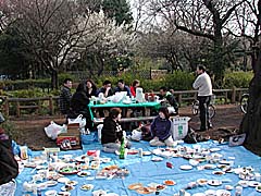 上石神井「沖寿し」三宝寺池お花見