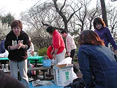 上石神井「沖寿し」三宝寺池お花見