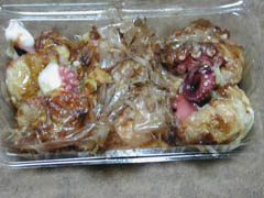 関のボロ市のたこ焼き